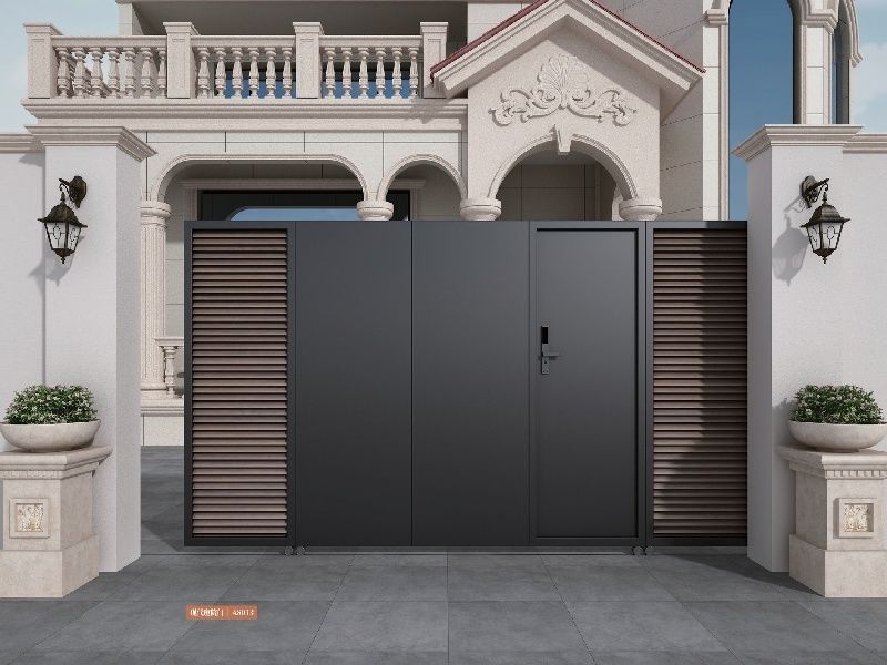 現(xiàn)在簡(jiǎn)約庭院門